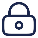 Lock Keyhole SVG Icon
